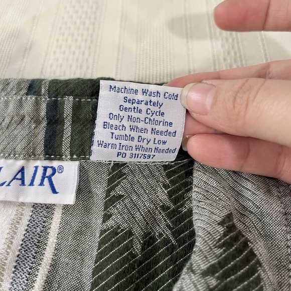 Vintage Blair Green Flannel Plaid 2XL  Woodland Grunge Outdoor Cozy Cabincore - Picture 5 of 11